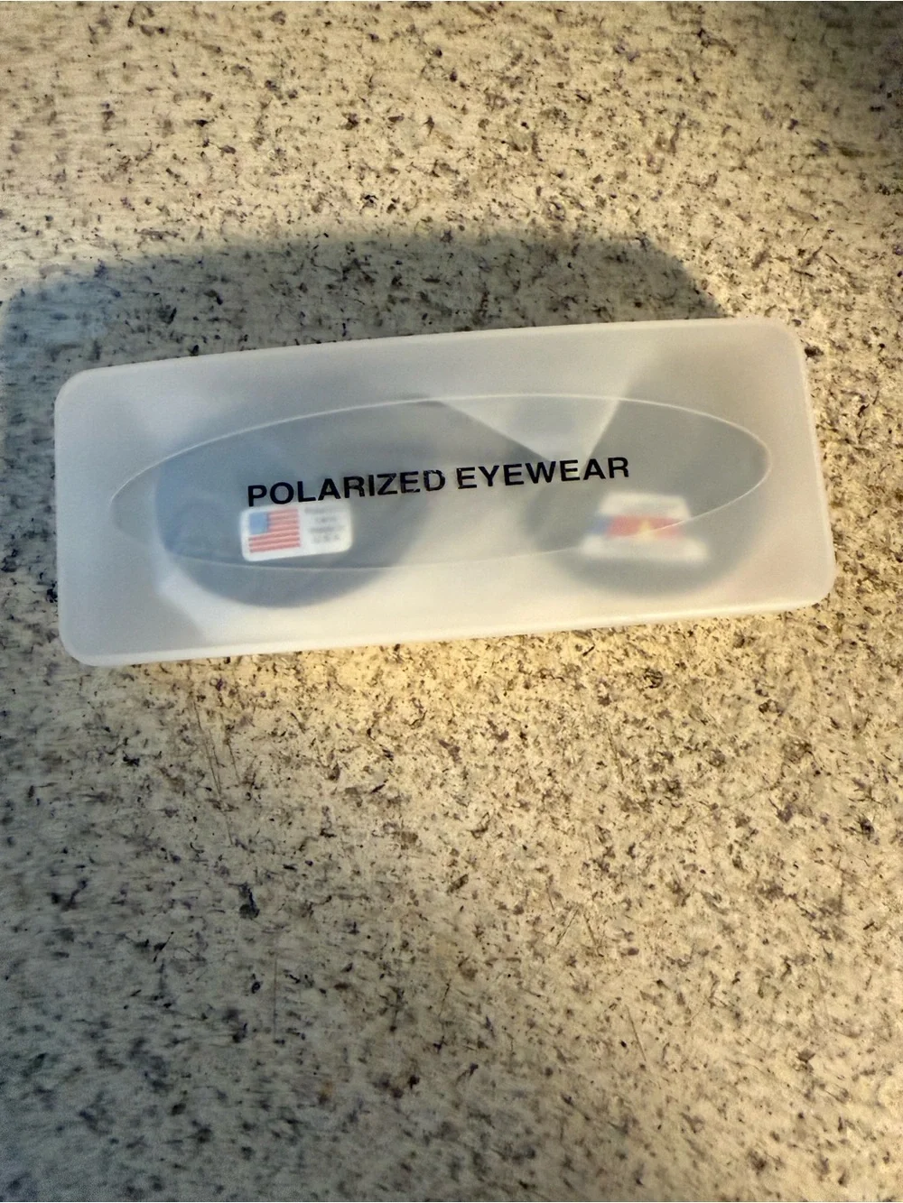 Polarized Clip-On Sunglasses - Black Lenses